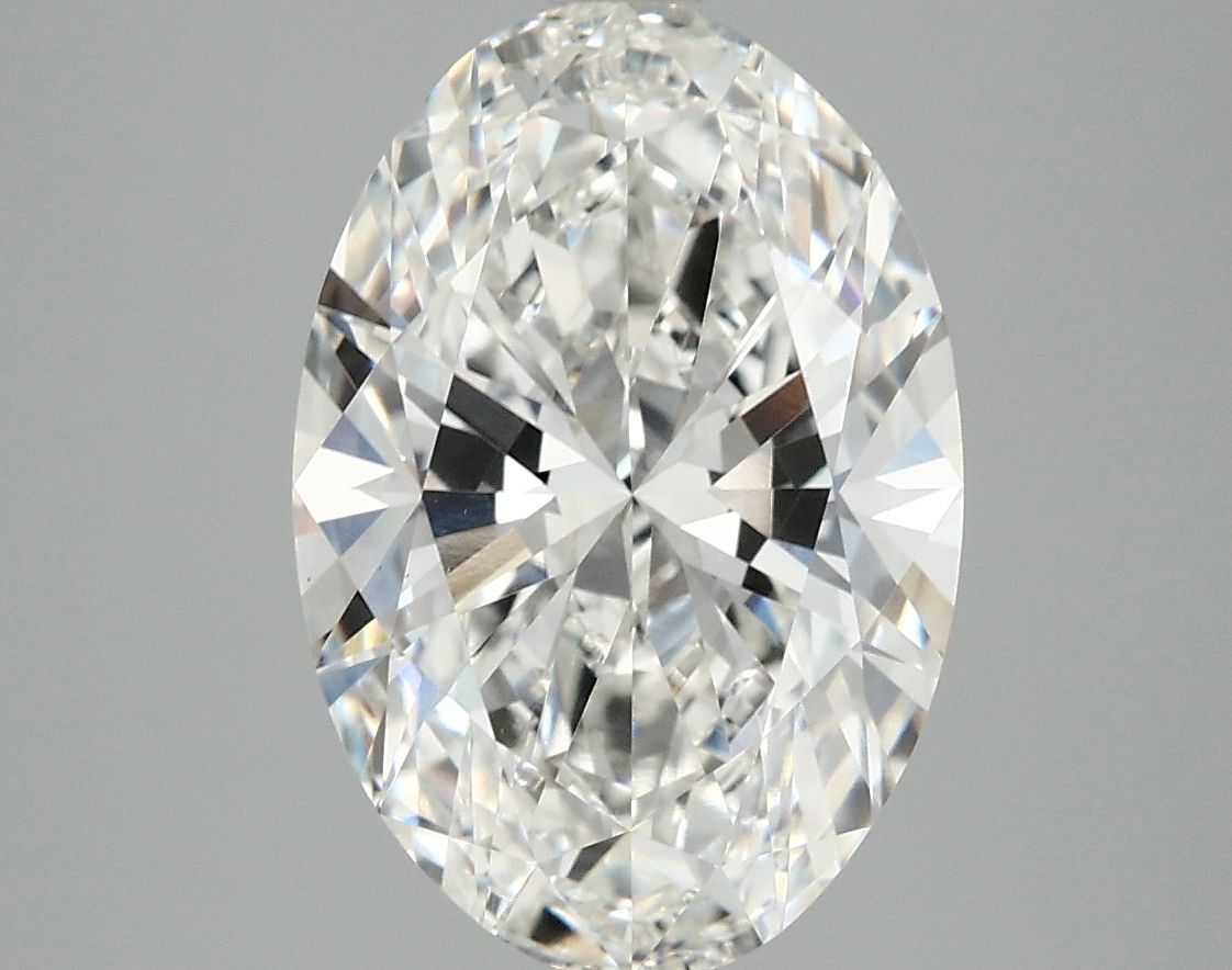 3.80 ct. oval Lab Grown Diamond front image