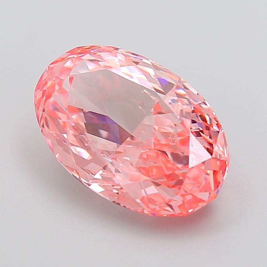 7.02 ct. oval Lab Grown Diamond front image