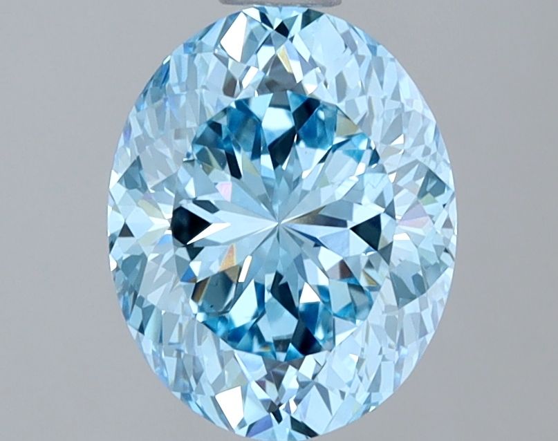 2.01 ct. oval Lab Grown Diamond front image
