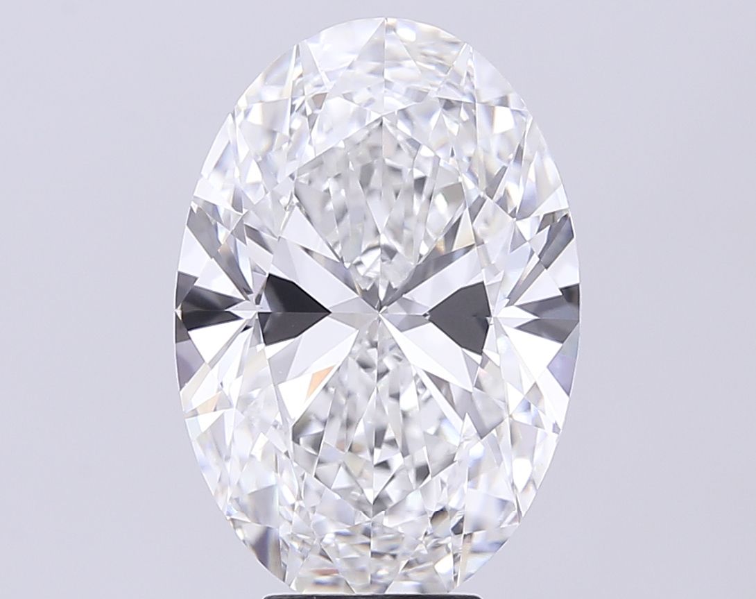 7.05 ct. oval Lab Grown Diamond front image
