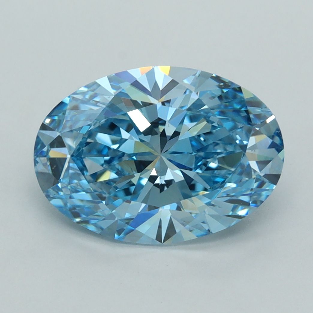3.02 ct. oval Lab Grown Diamond front image