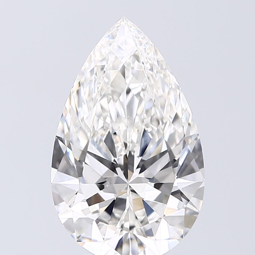 3.02 ct. pear Lab Grown Diamond front image