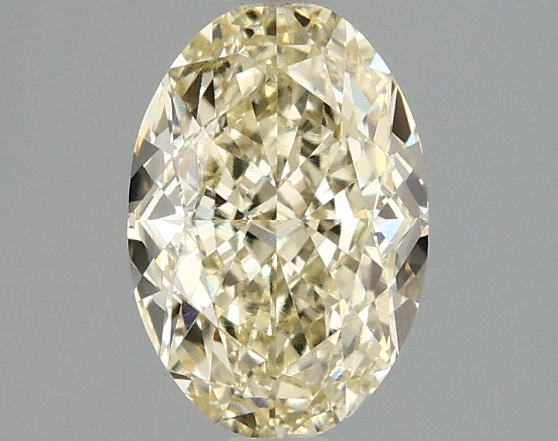 2.10 ct. oval Lab Grown Diamond front image