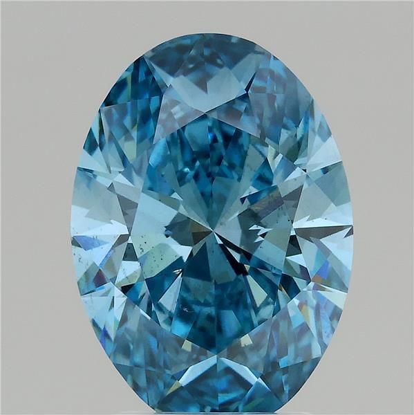 3.04 ct. oval Lab Grown Diamond front image