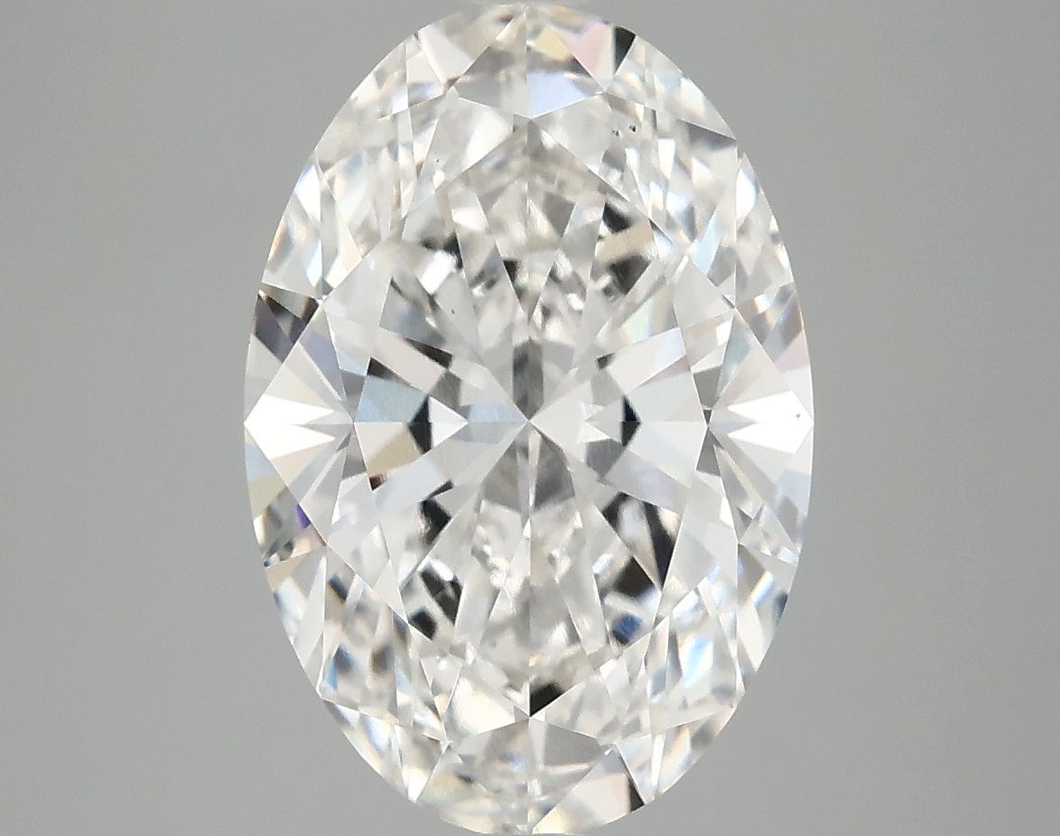 3.95 ct. oval Lab Grown Diamond front image