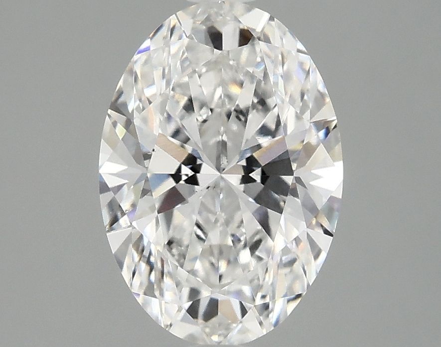 2.10 ct. oval Lab Grown Diamond front image