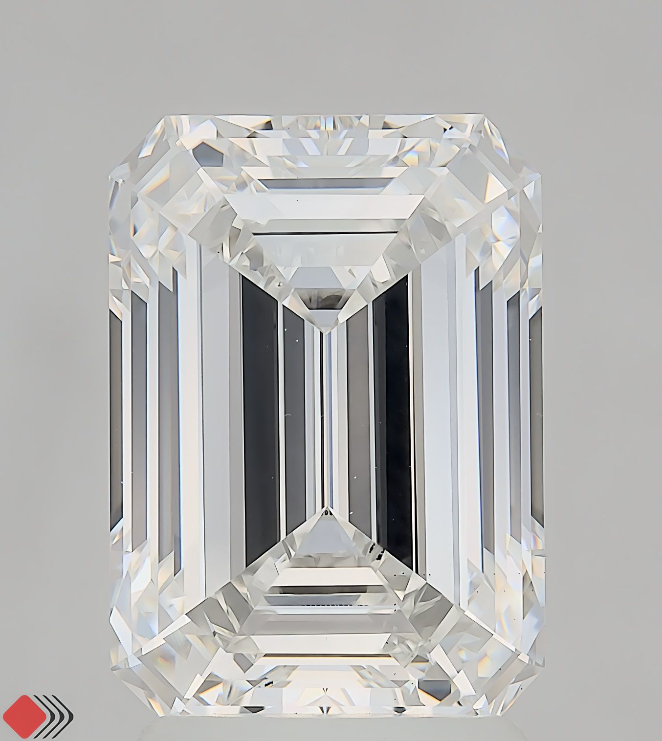 3.05 ct. emerald Lab Grown Diamond front image