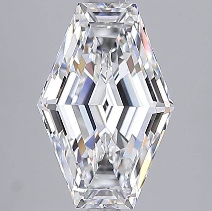 3.09 ct lab-grown Lozenge Diamond