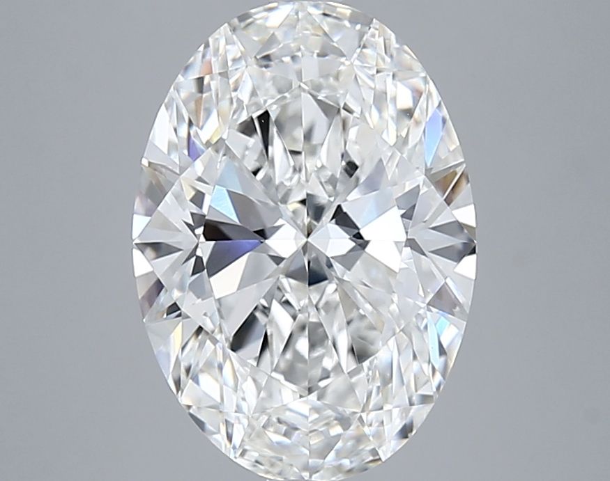 5.03 ct. oval Lab Grown Diamond front image