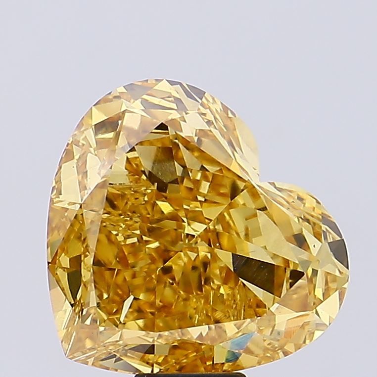 17.19 ct. heart Lab Grown Diamond front image