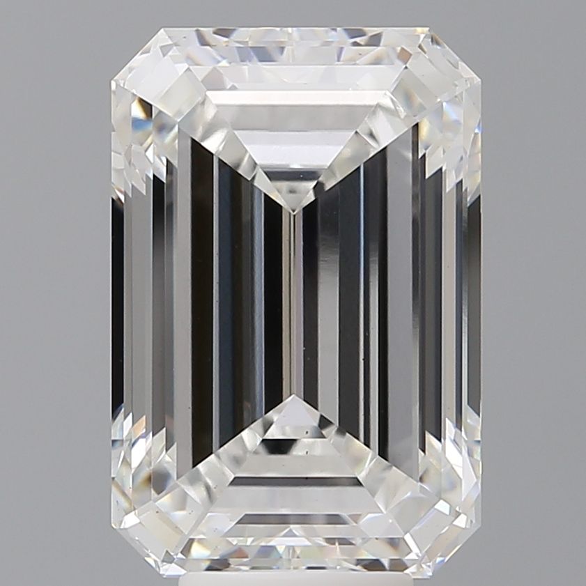 8.09 ct. emerald Lab Grown Diamond front image