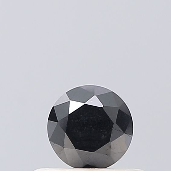 0.36 Carat Round Diamond Black VVS2