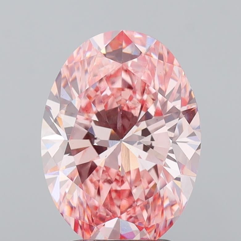 3.00 ct. oval Lab Grown Diamond front image