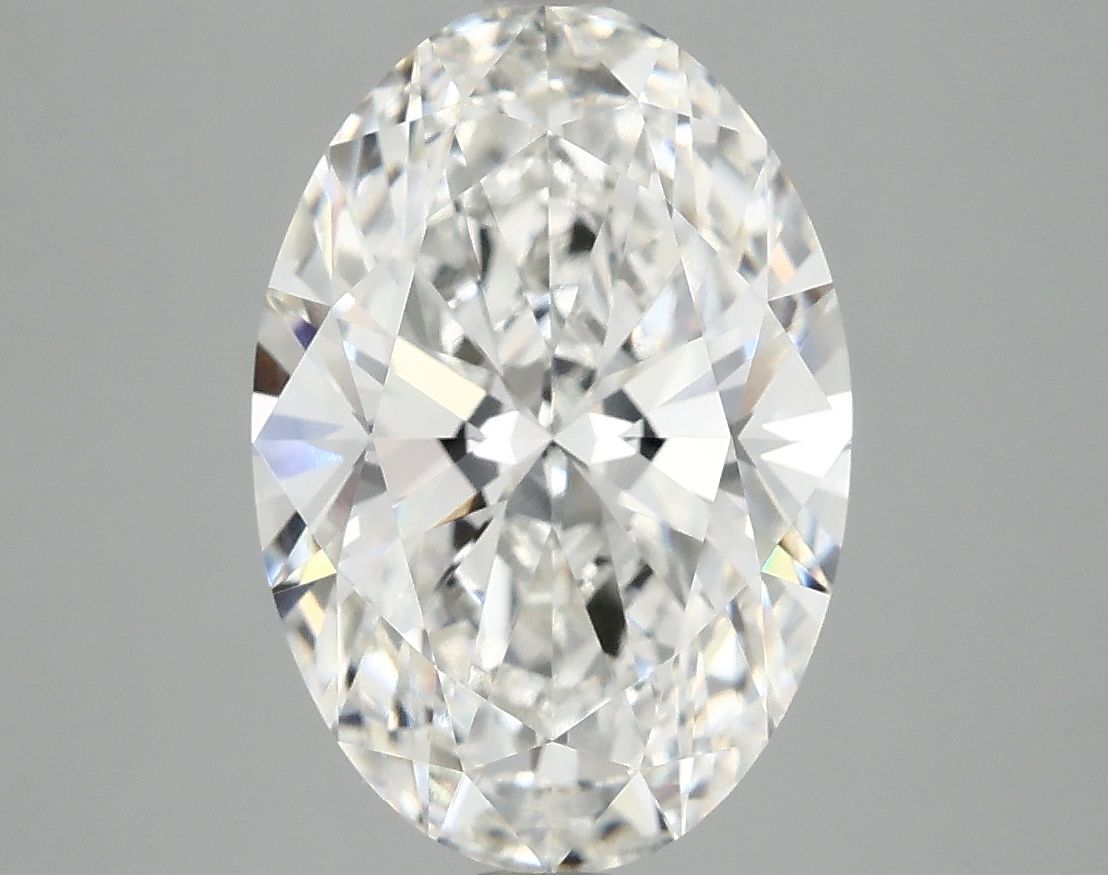 4.02 ct. oval Lab Grown Diamond front image