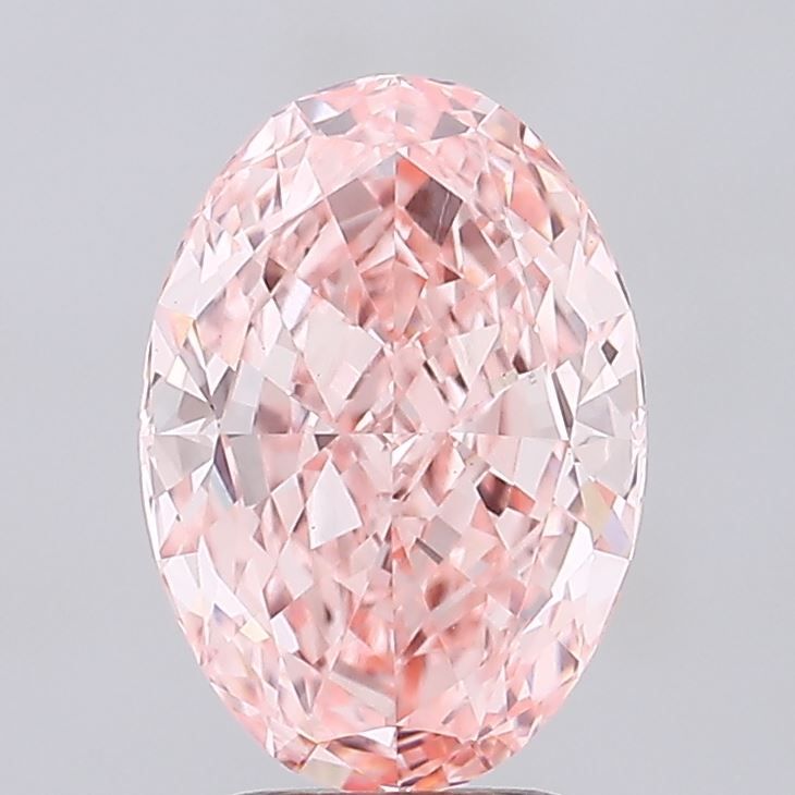 3.05 ct. oval Lab Grown Diamond front image