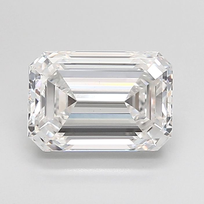 3.01 ct. emerald Lab Grown Diamond front image