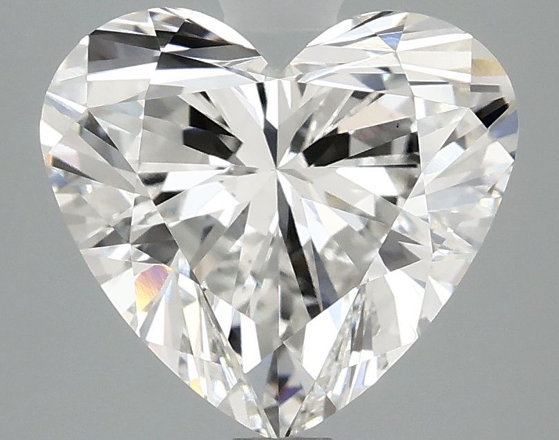 3.08 carat f VS1 EX Cut IGI heart diamond