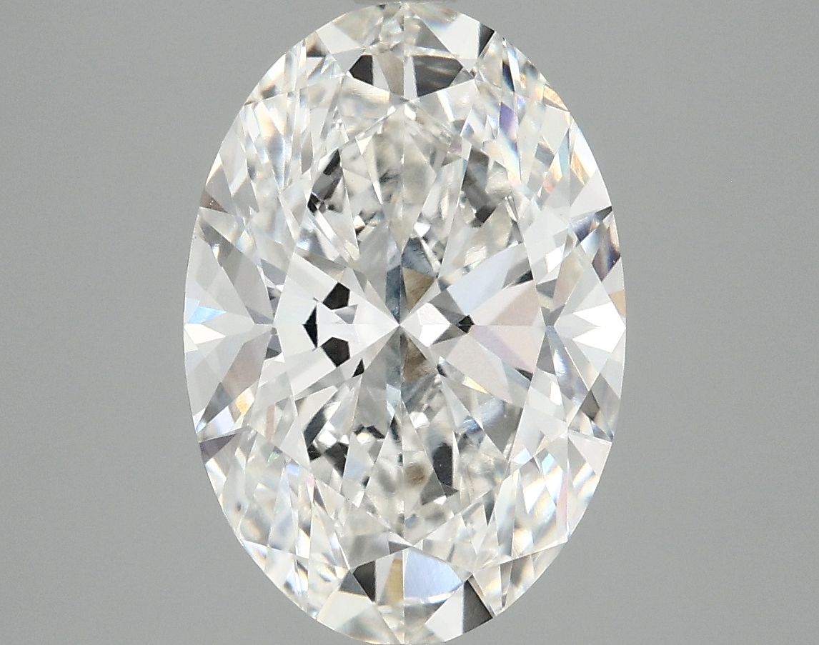 4.05 ct. oval Lab Grown Diamond front image