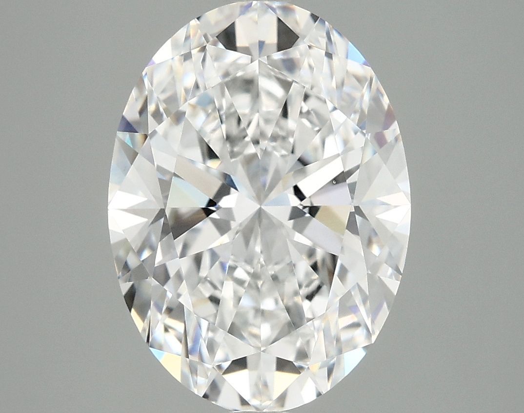 4.08 ct. oval Lab Grown Diamond front image
