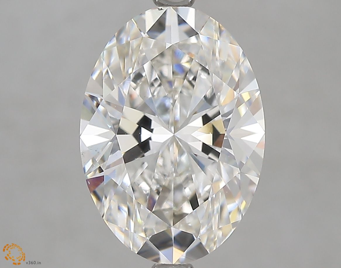 3.51 ct. oval Lab Grown Diamond front image