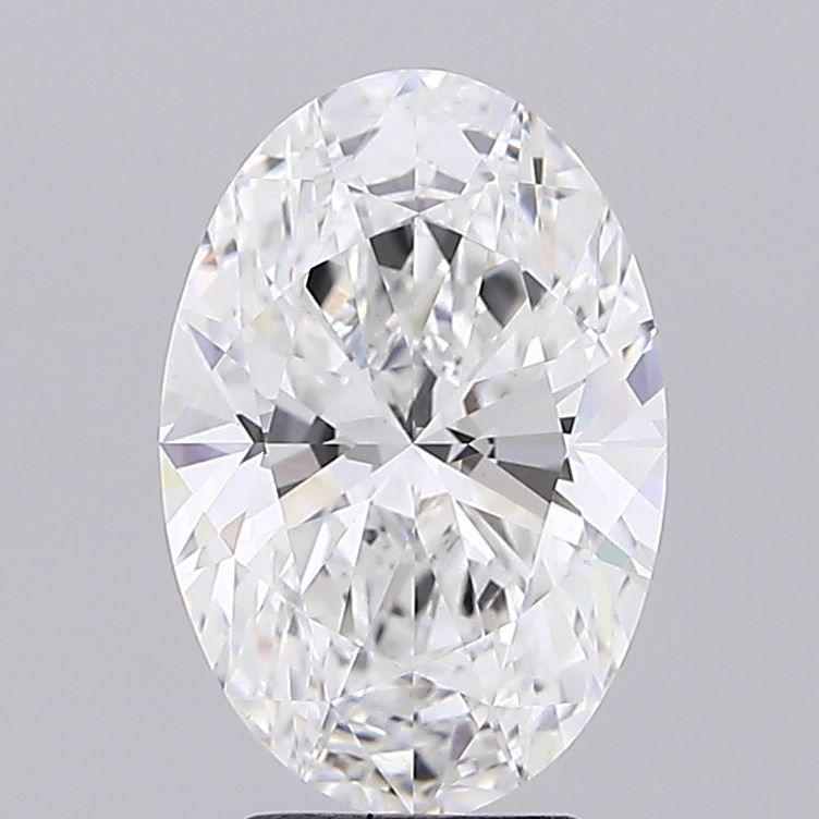 4.04 ct. oval Lab Grown Diamond front image