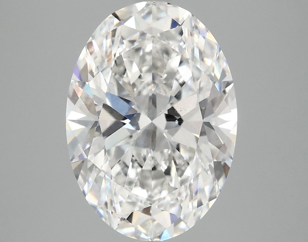 4.06 ct. oval Lab Grown Diamond front image