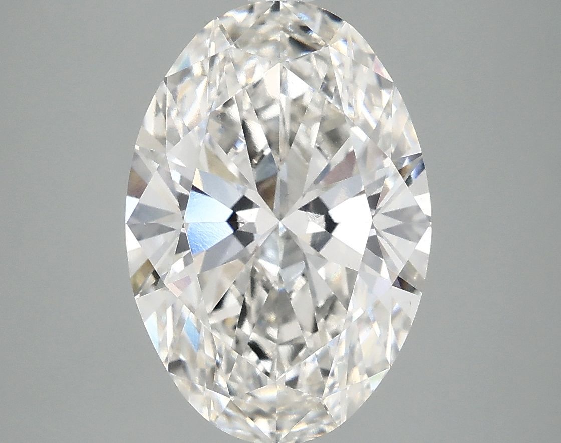 3.91 ct. oval Lab Grown Diamond front image