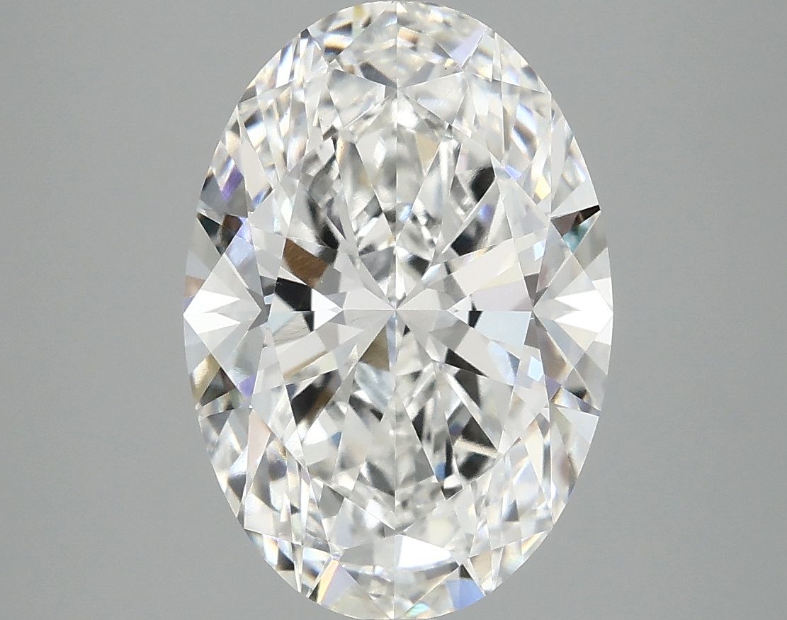 3.93 ct. oval Lab Grown Diamond front image