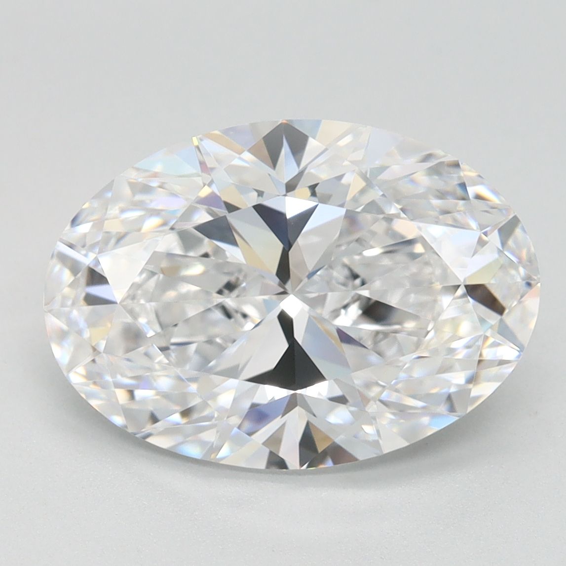 3.30 ct. oval Lab Grown Diamond front image