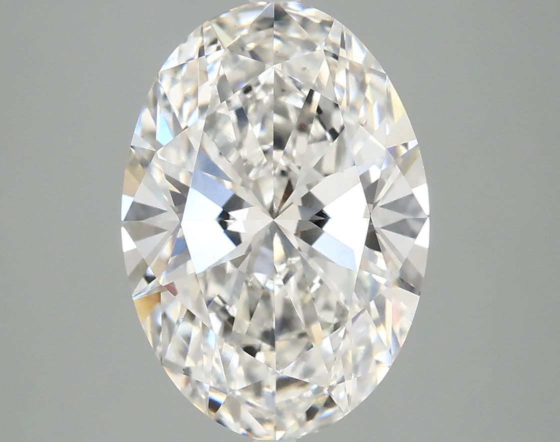 3.95 ct. oval Lab Grown Diamond front image
