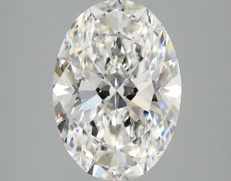3.03 ct. oval Lab Grown Diamond front image