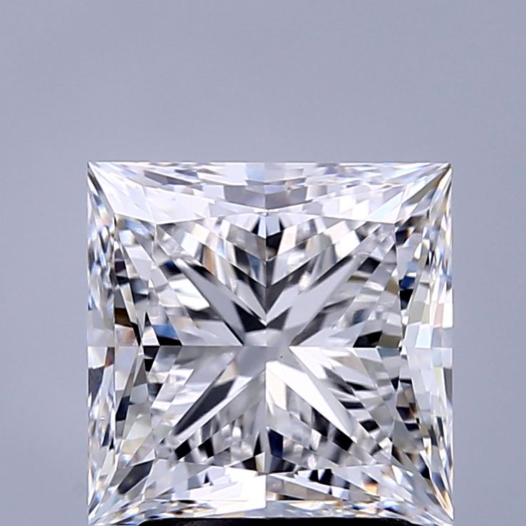 2.64 ct. princess Lab Grown Diamond front image