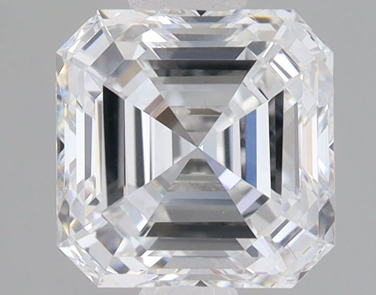 2.1 ct lab-grown Asscher Diamond