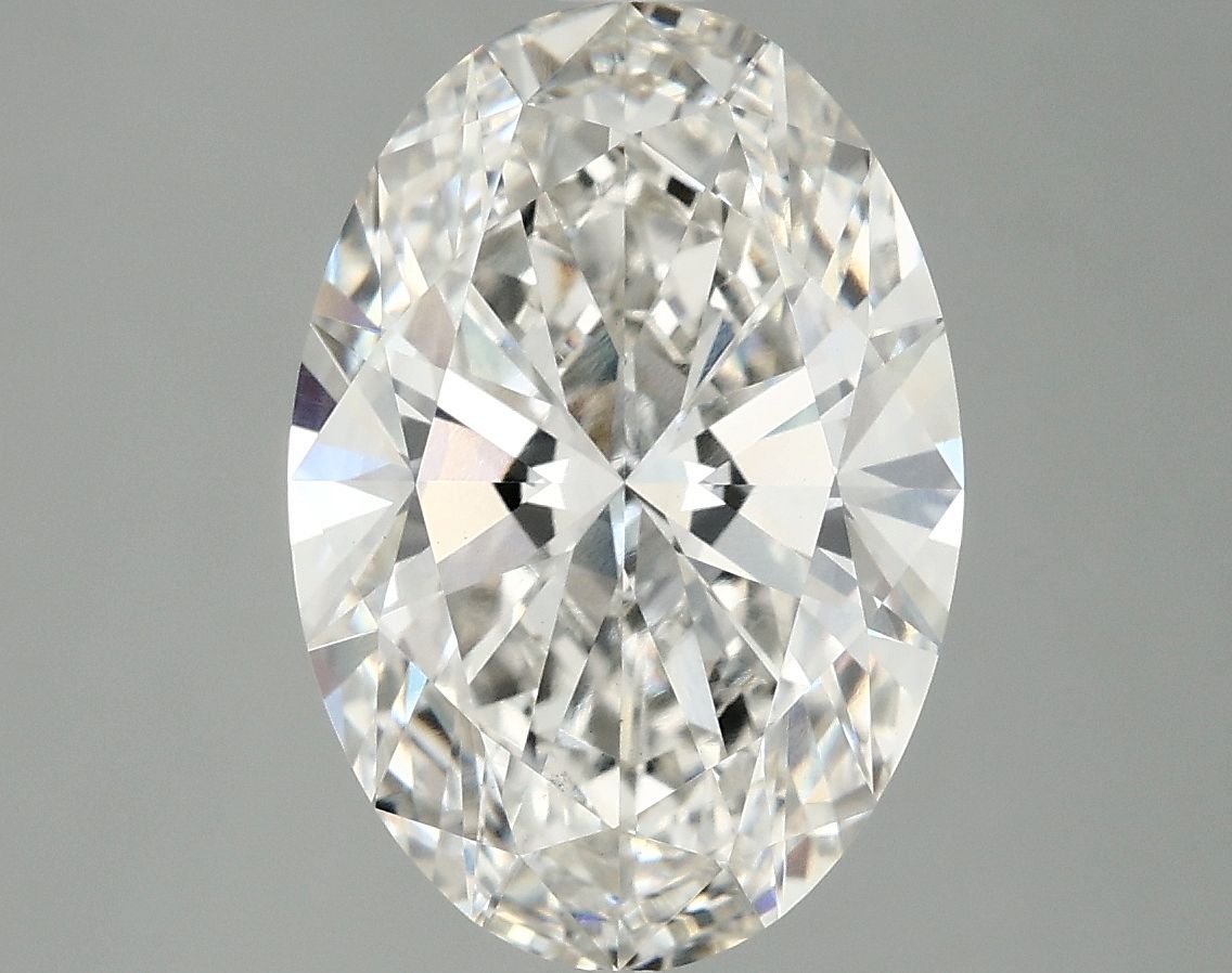 4.06 ct. oval Lab Grown Diamond front image