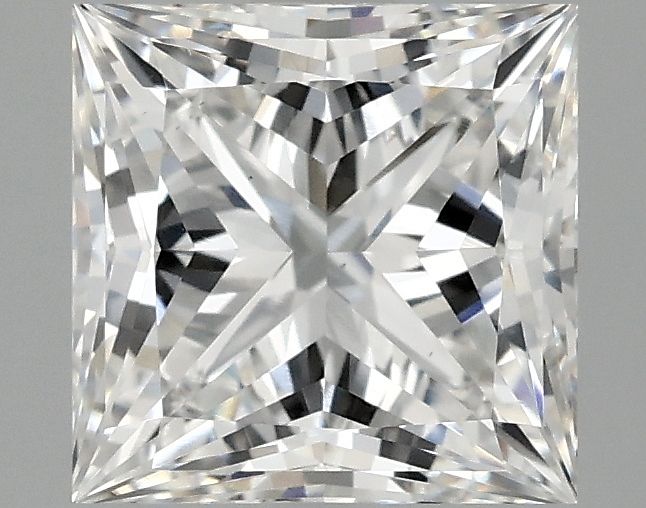 1.98 ct. princess Lab Grown Diamond front image