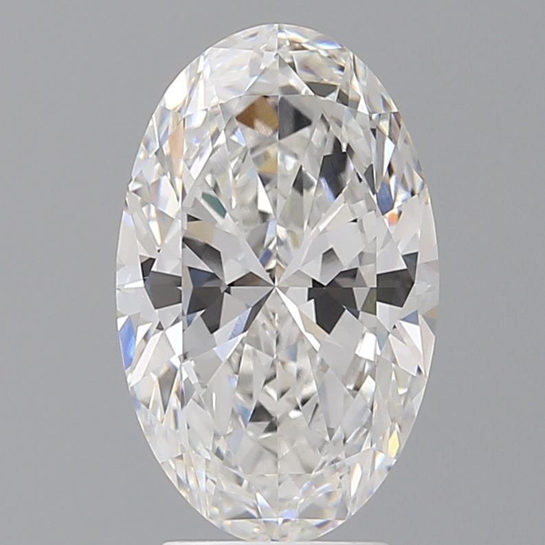 3.60 ct. oval Lab Grown Diamond front image