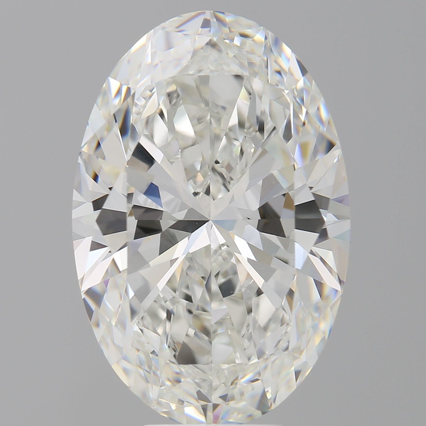 9.06 ct. oval Lab Grown Diamond front image
