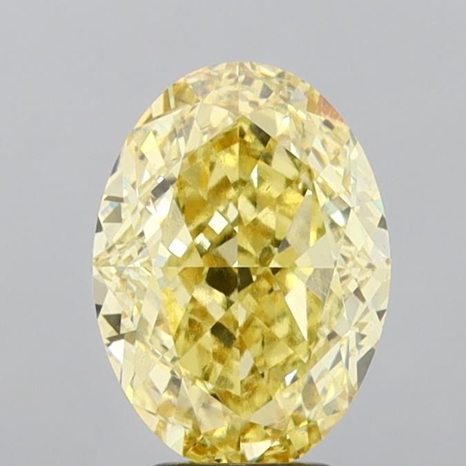 5.07 ct. oval Lab Grown Diamond front image