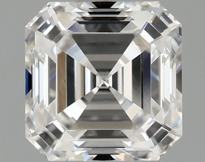 1.1 carat f VVS2 EX Cut IGI asscher diamond