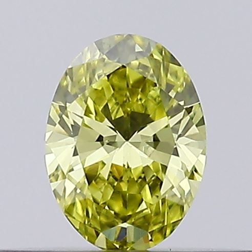 0.18ct Oval YELLOW VS1