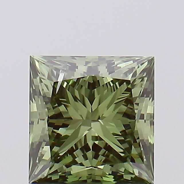 1.54 ct. princess Lab Grown Diamond front image