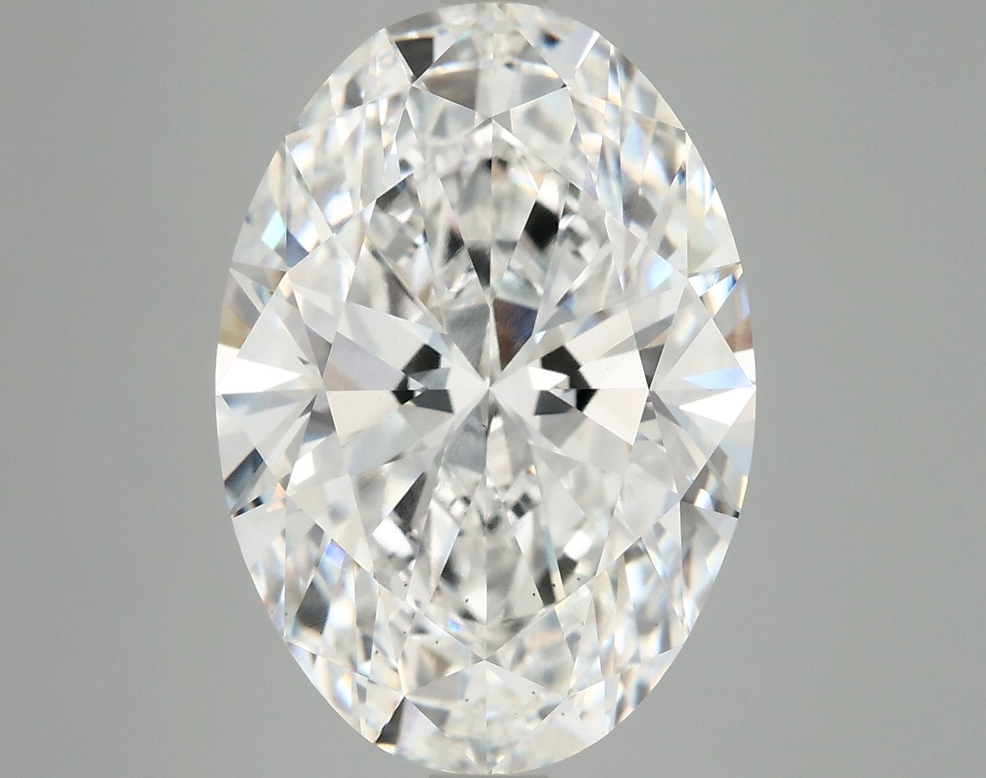 8.48 ct. oval Lab Grown Diamond front image