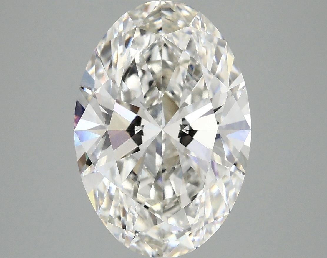 3.87 ct. oval Lab Grown Diamond front image