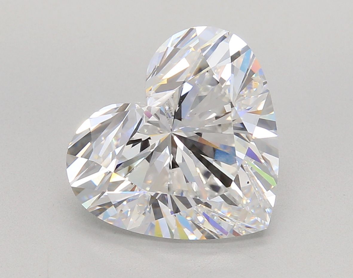 5.51 ct. heart Lab Grown Diamond front image