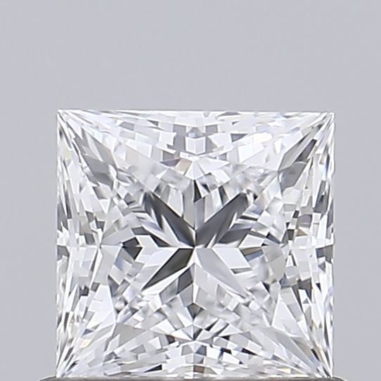 0.77 ct. princess Lab Grown Diamond front image