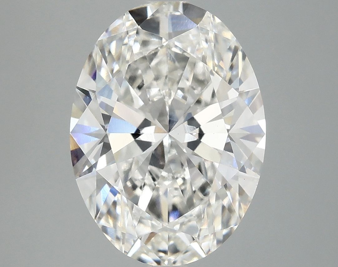 3.87 ct. oval Lab Grown Diamond front image
