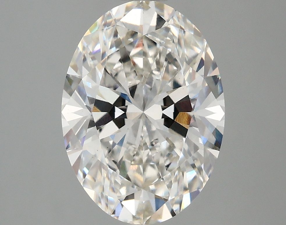 3.04 ct. oval Lab Grown Diamond front image