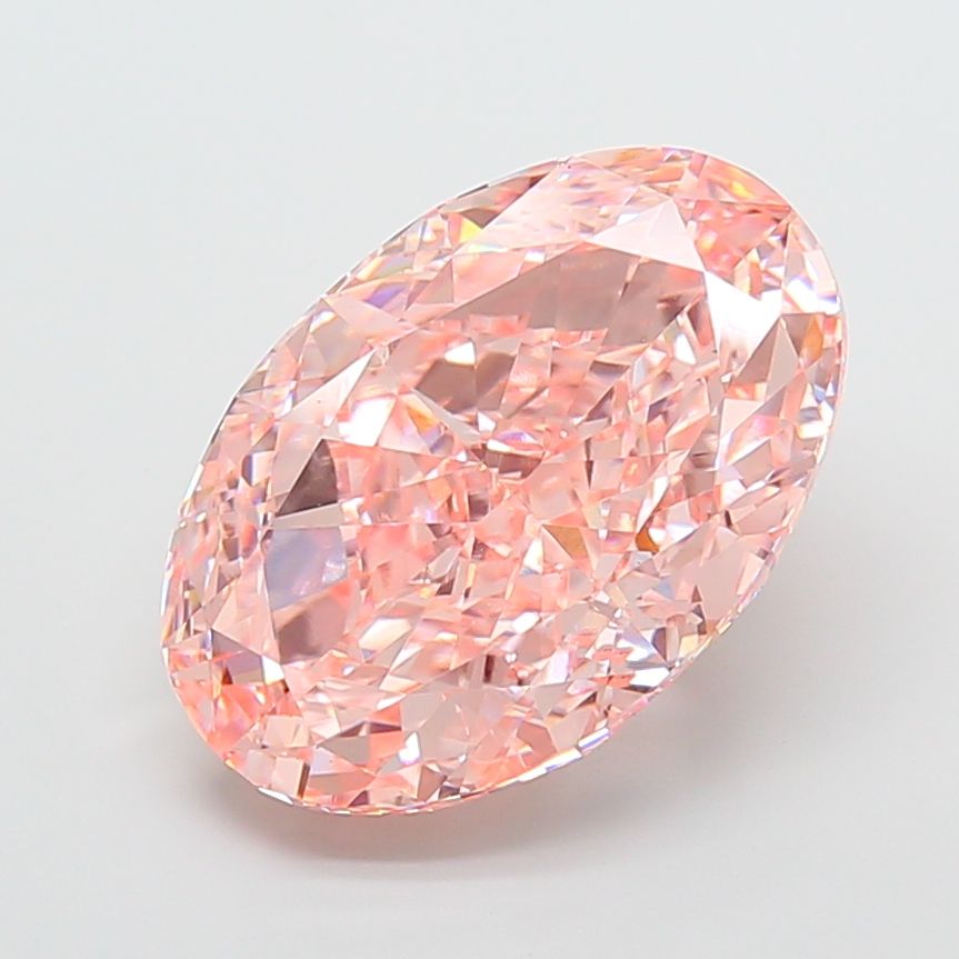 15.06 ct. oval Lab Grown Diamond front image