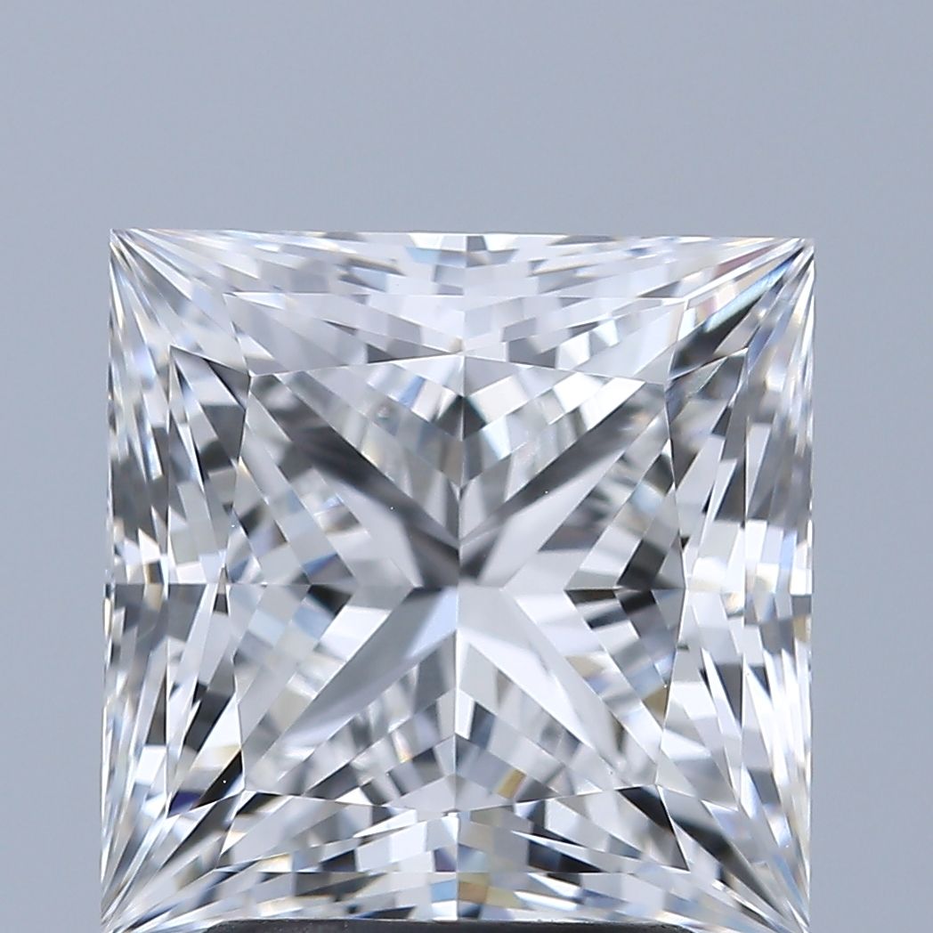 3.02 ct. princess Lab Grown Diamond front image