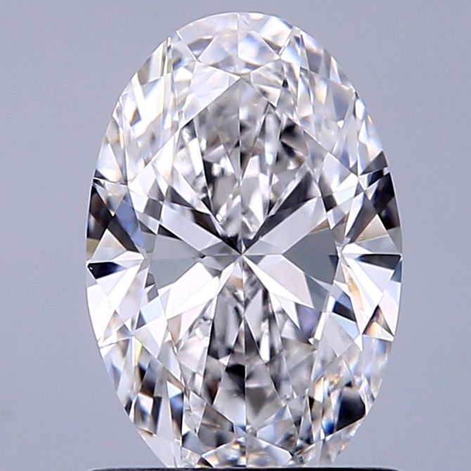 0.88 ct. oval Lab Grown Diamond front image